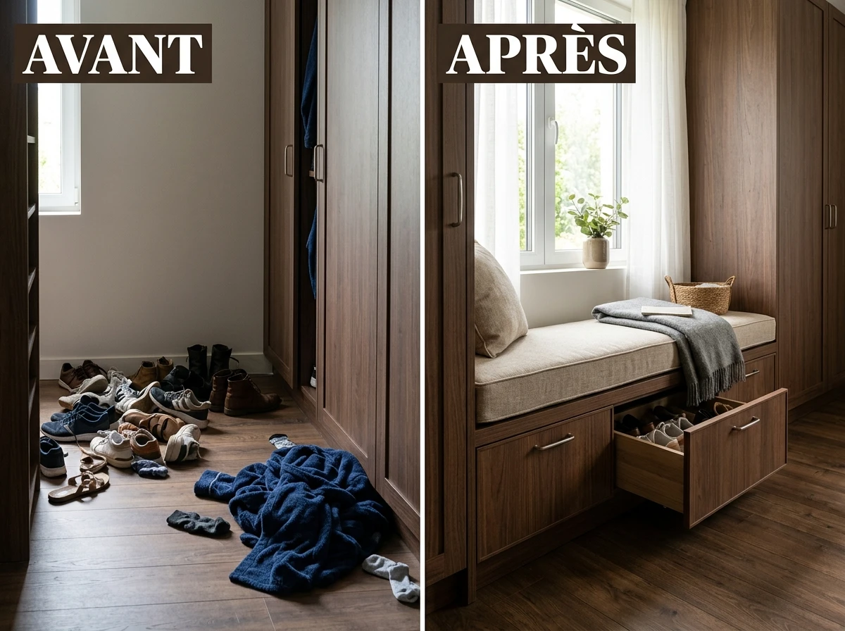 La Banquette au Pied du Dressing