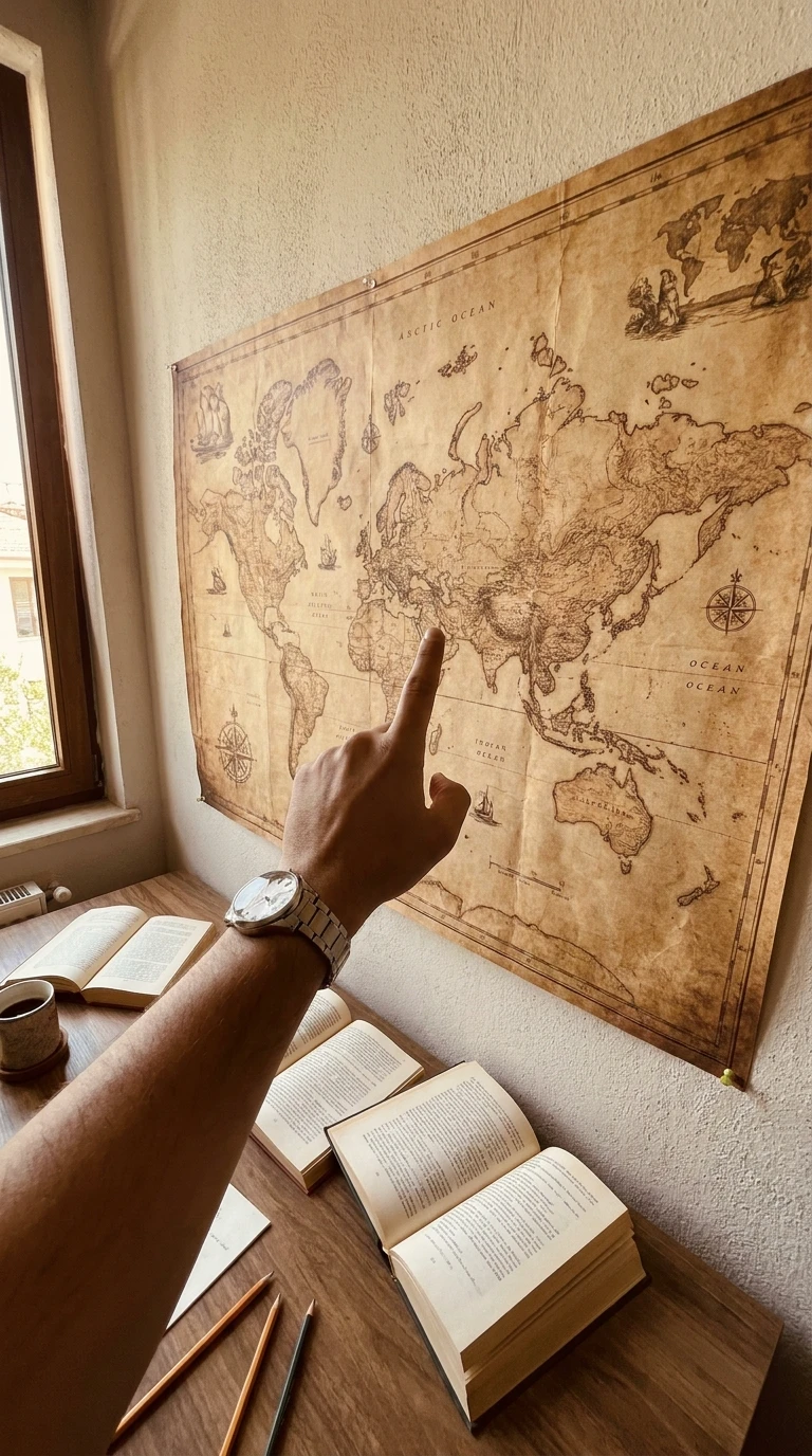 La Carte du Monde ou la Carte Vintage