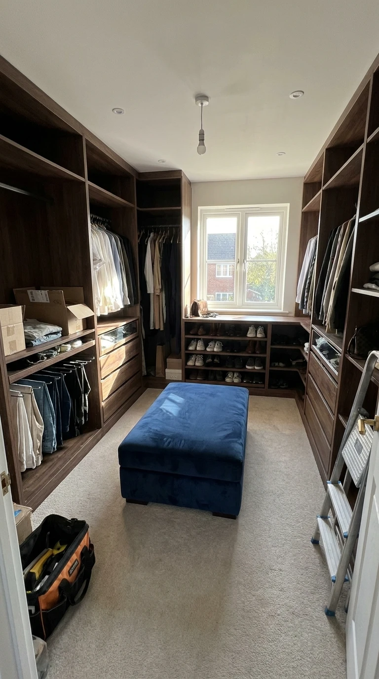 La Chambre d'Amis Convertie en Walk-in