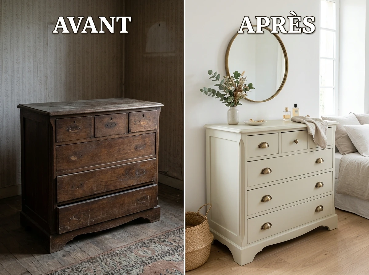 La Commode Ancienne Convertie