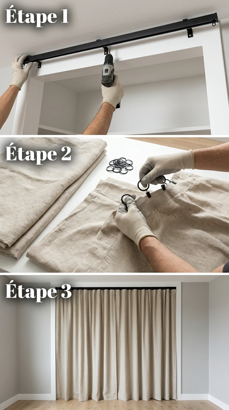 La Couleur du Tissu des Rideaux