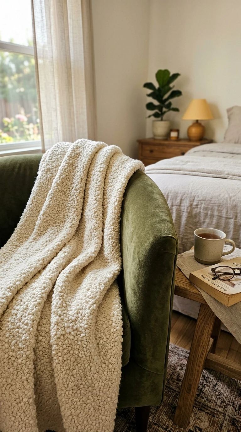 La Laine Bouclée et le Teddy : Textures Cosy