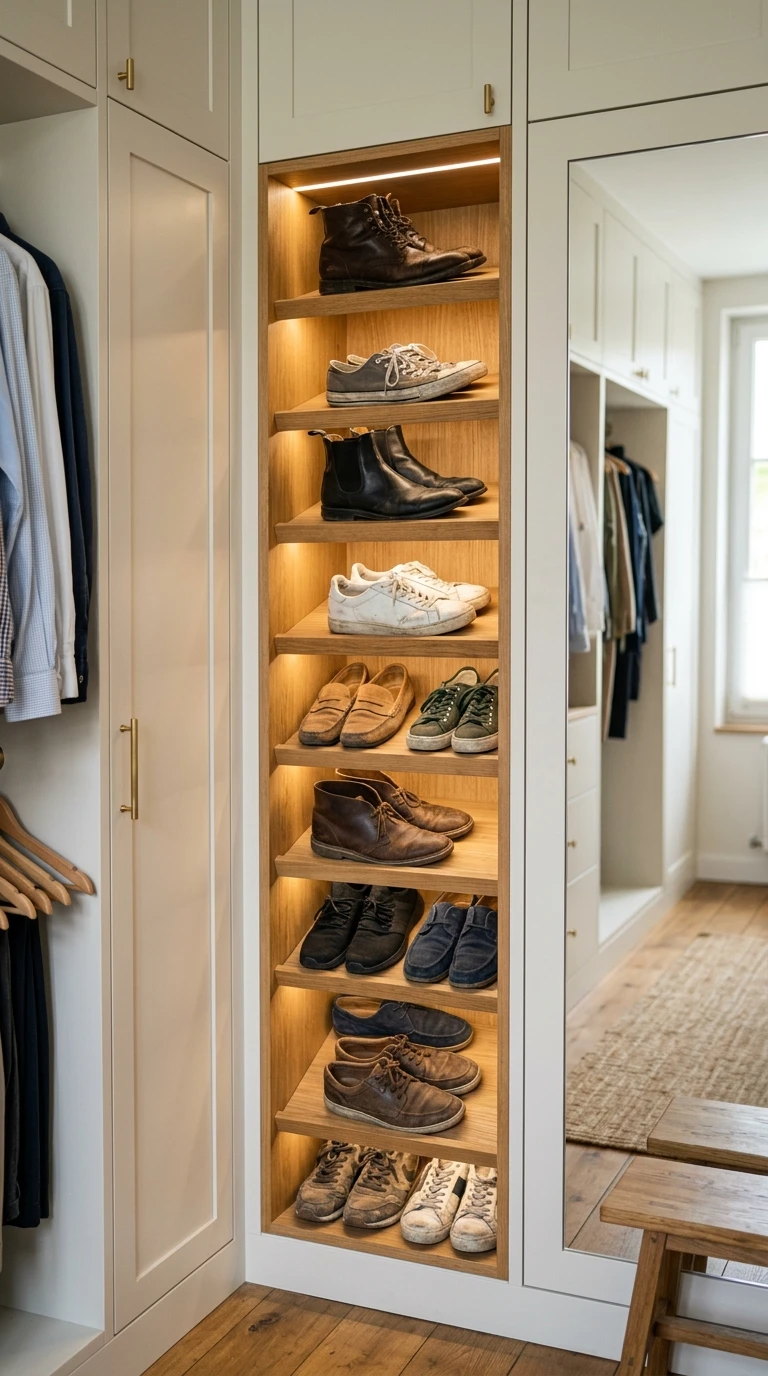 La Niche Intégrée Pour Les Chaussures