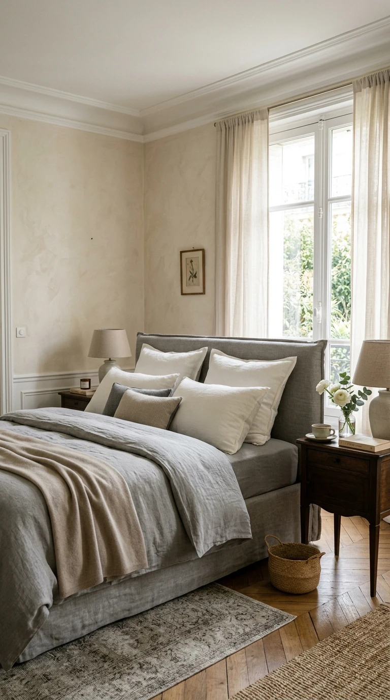 La Palette Intemporelle : Blanc, Ivoire, Gris Lin