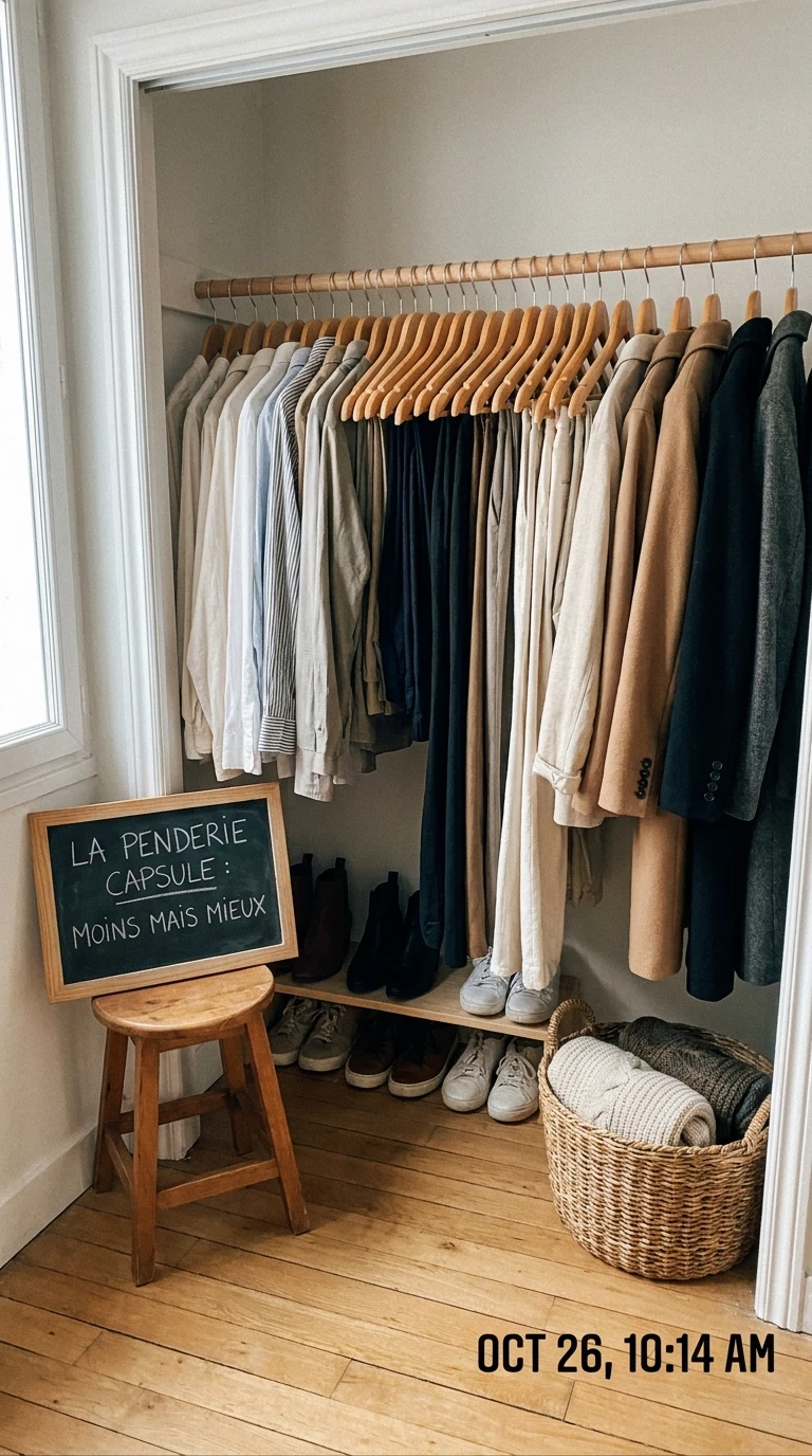 La Penderie Capsule : Moins Mais Mieux
