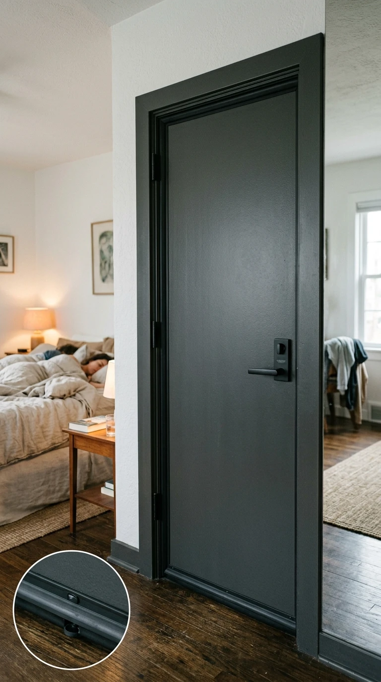 La porte anti-bruit pour les couples