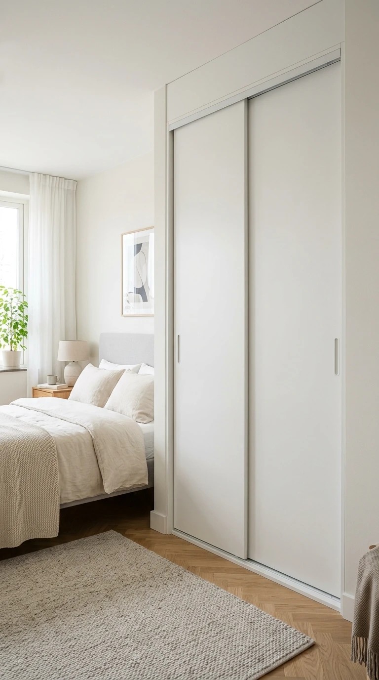 La Porte Coulissante ou Pliante pour le Placard