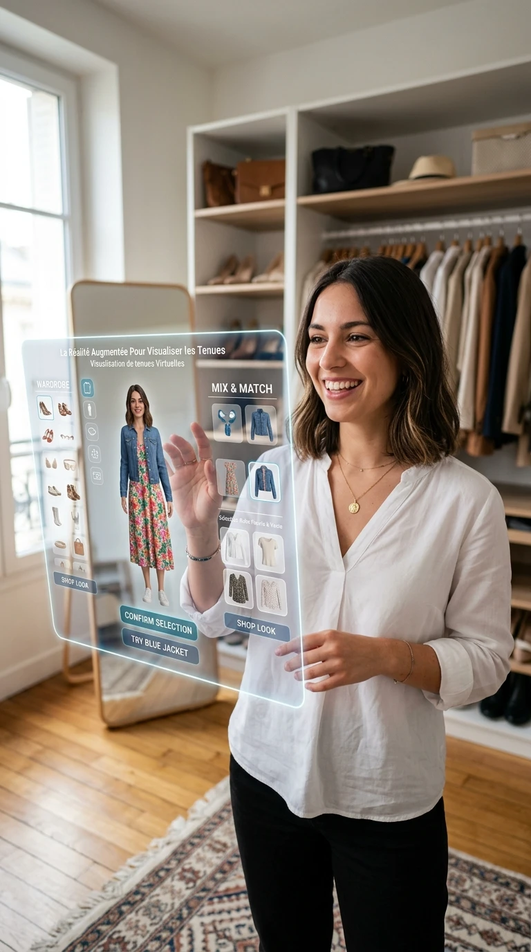 La Réalité Augmentée Pour Visualiser les Tenues