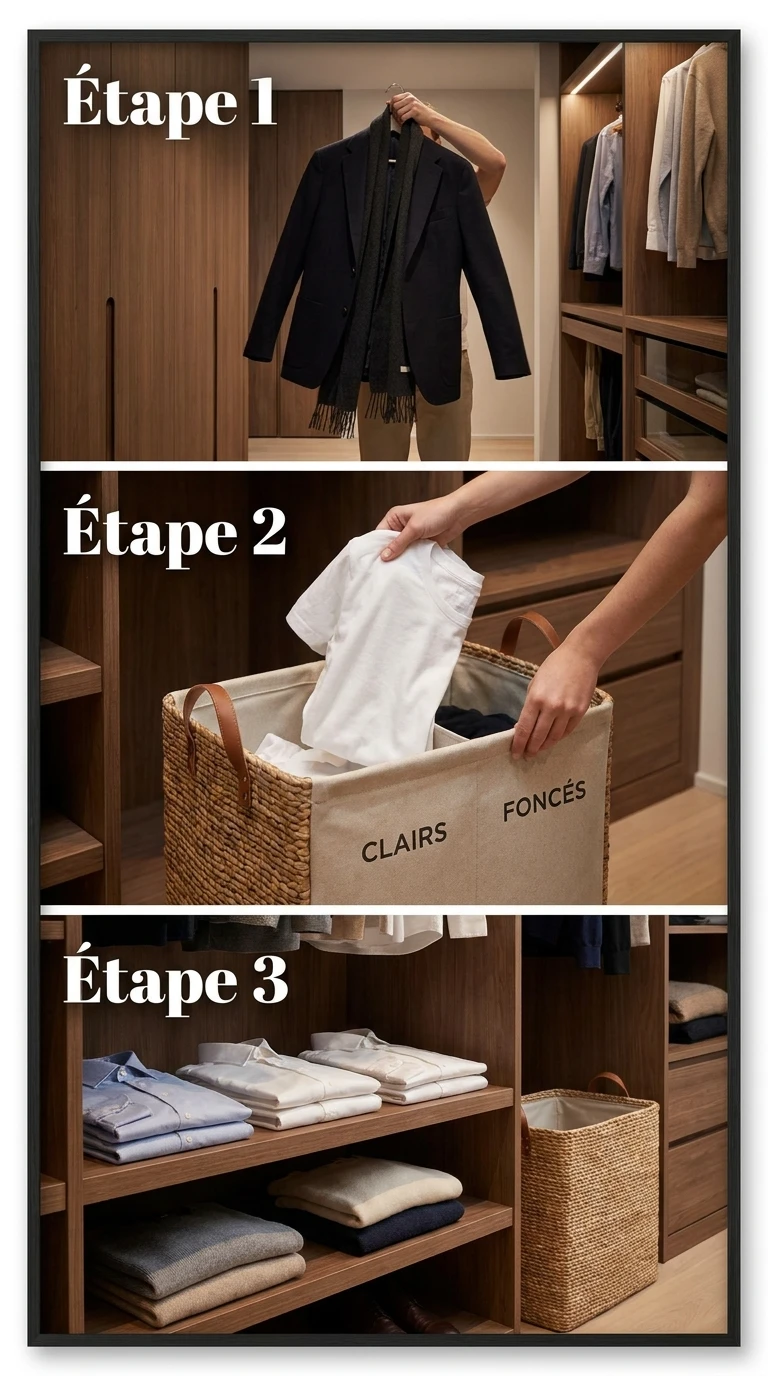 La Séparation Linge Propre / Linge à Laver