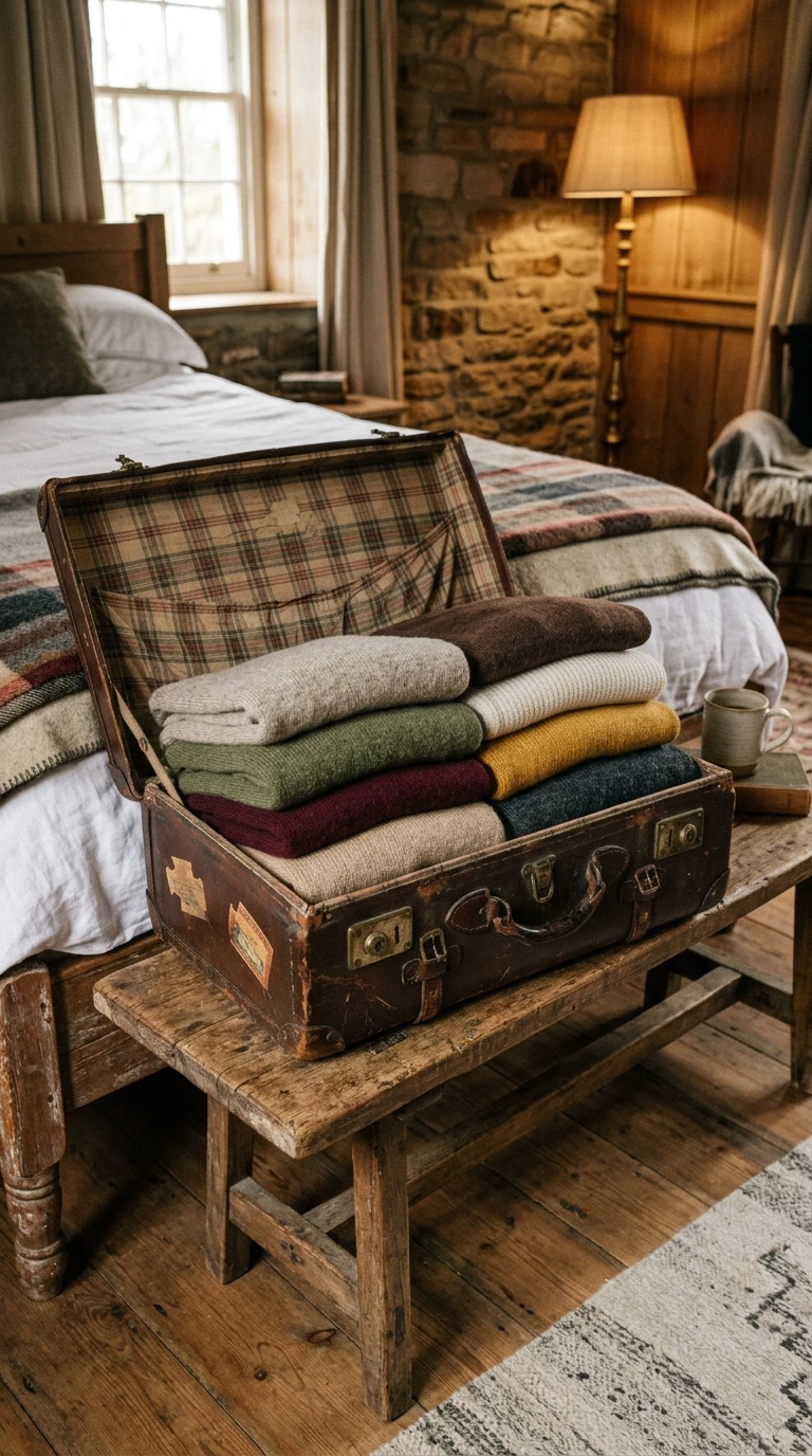 La Valise Vintage En Coffre À Pulls