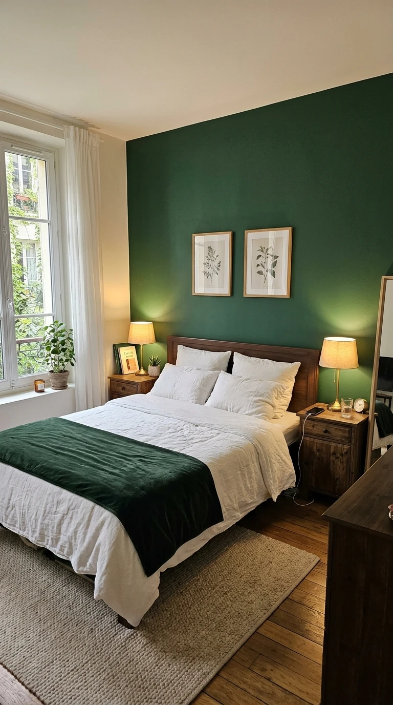 L'Accent de Couleur : Un Seul Mur