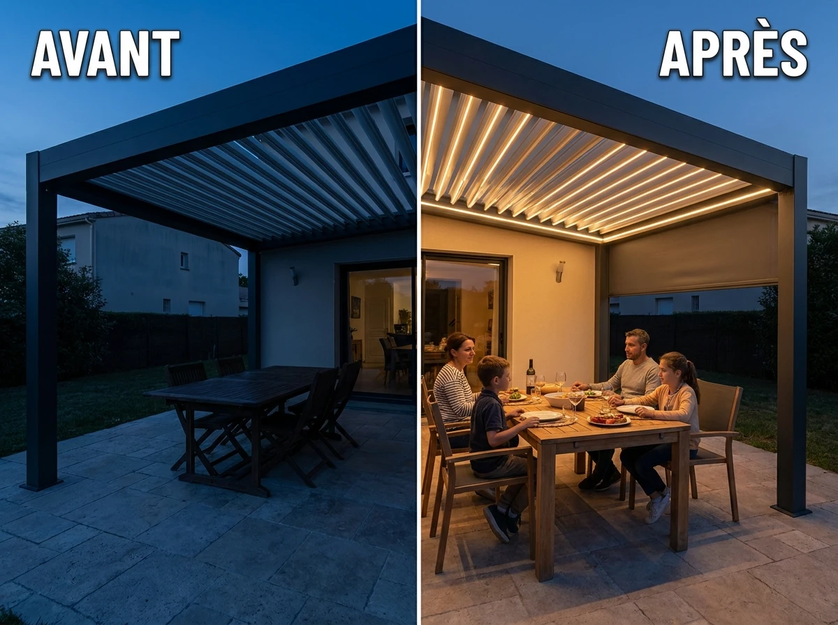 Lames avec LED Intégrées