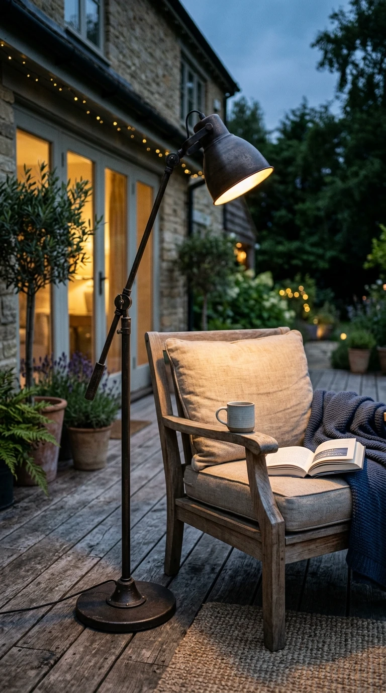 Lampadaire Outdoor Orientable au Sol