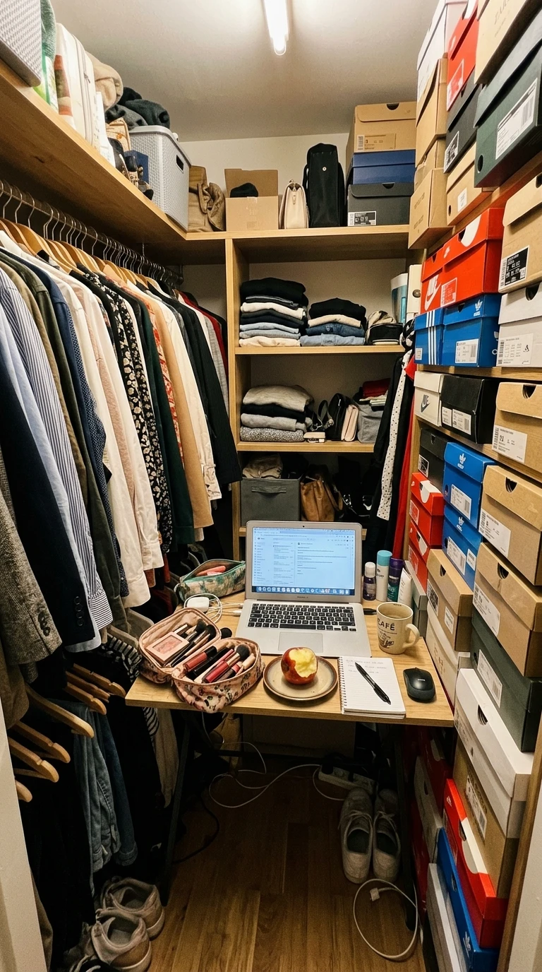 Le Bureau dans le Dressing