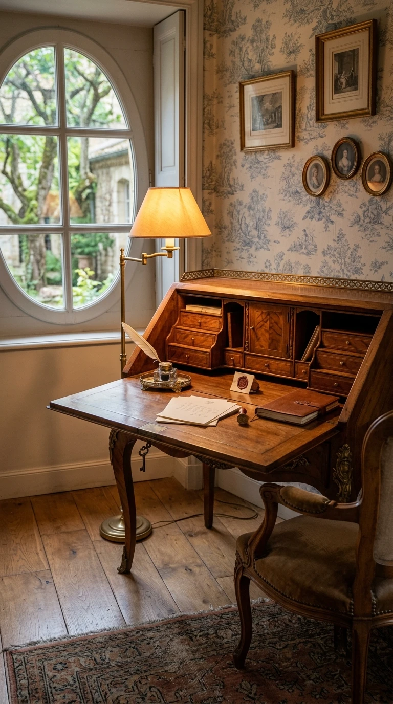 Le Bureau Secrétaire ou Bonheur-du-Jour