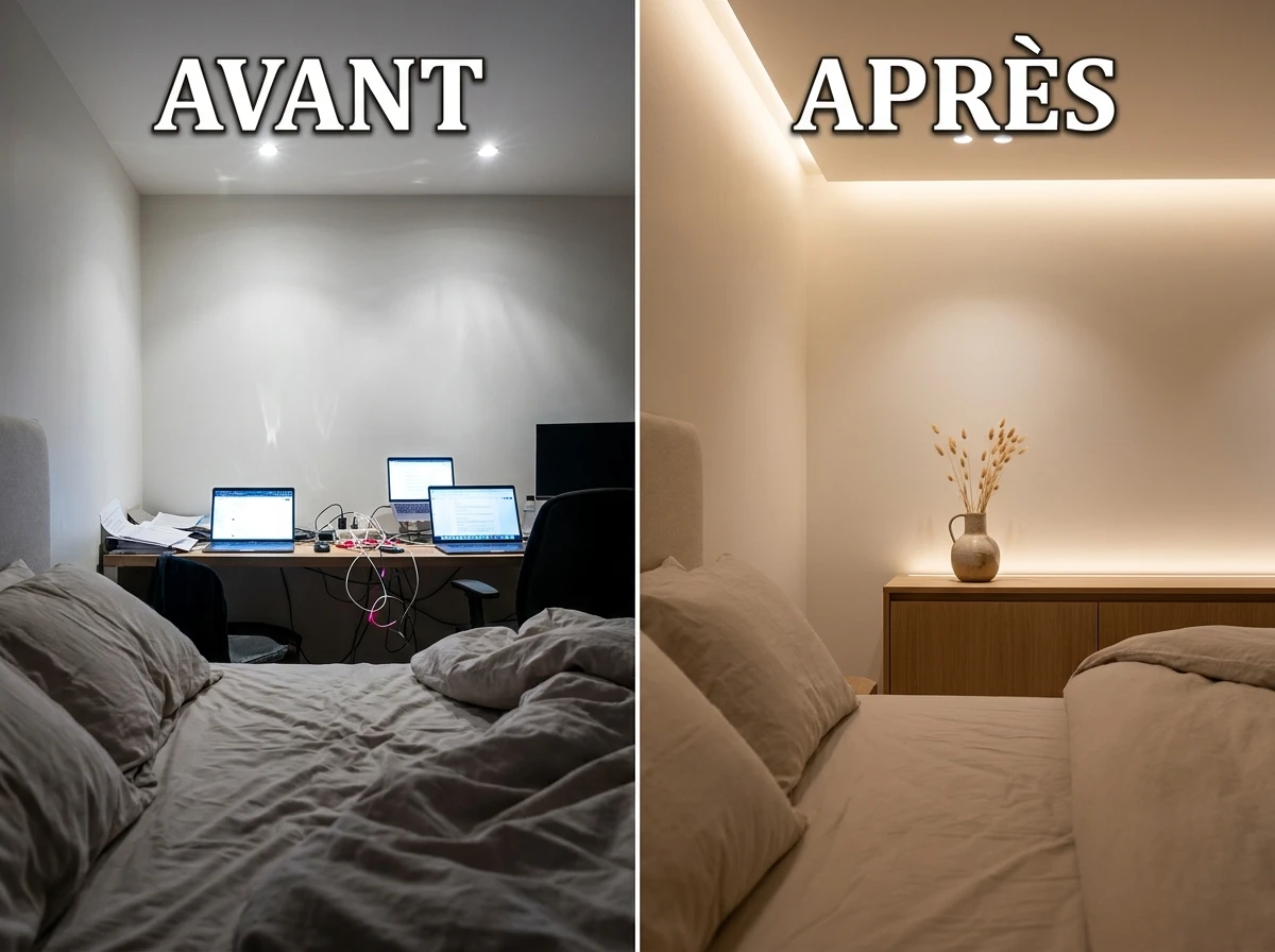 Le Confort Visuel : Ce qu'on Voit en se Couchant