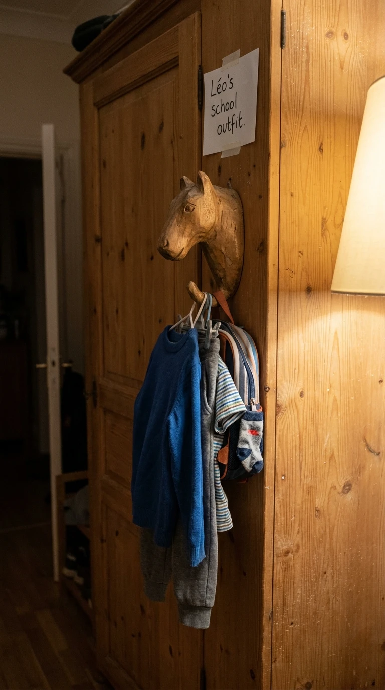 Le Crochet d'Entrée Pour La Tenue du Lendemain