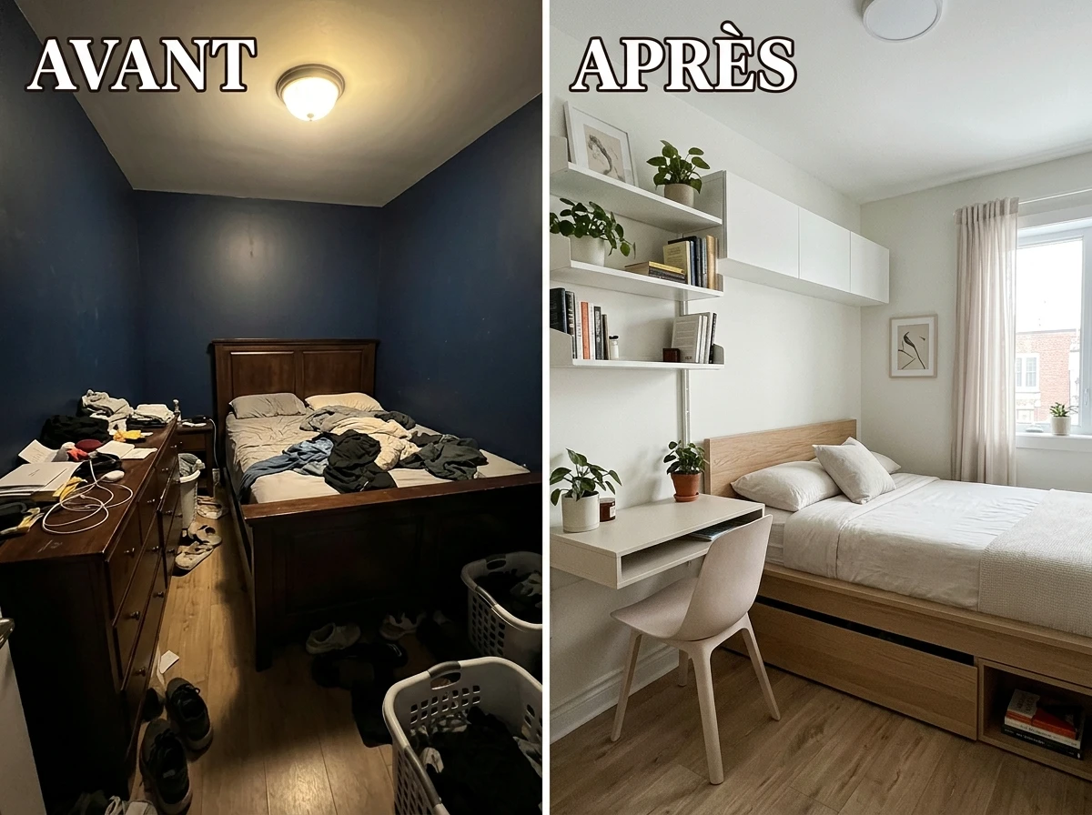 Le Design de la Petite Chambre : Maximiser Sans Compromettre