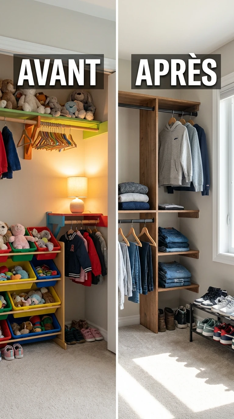 Le Dressing Enfant Évolutif Vers l'Ado