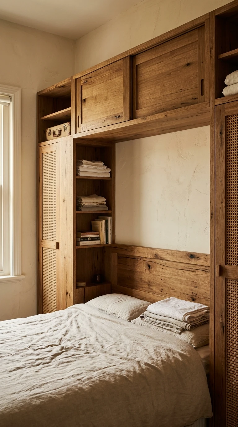 Le Dressing Intégré Dans la Tête de Lit