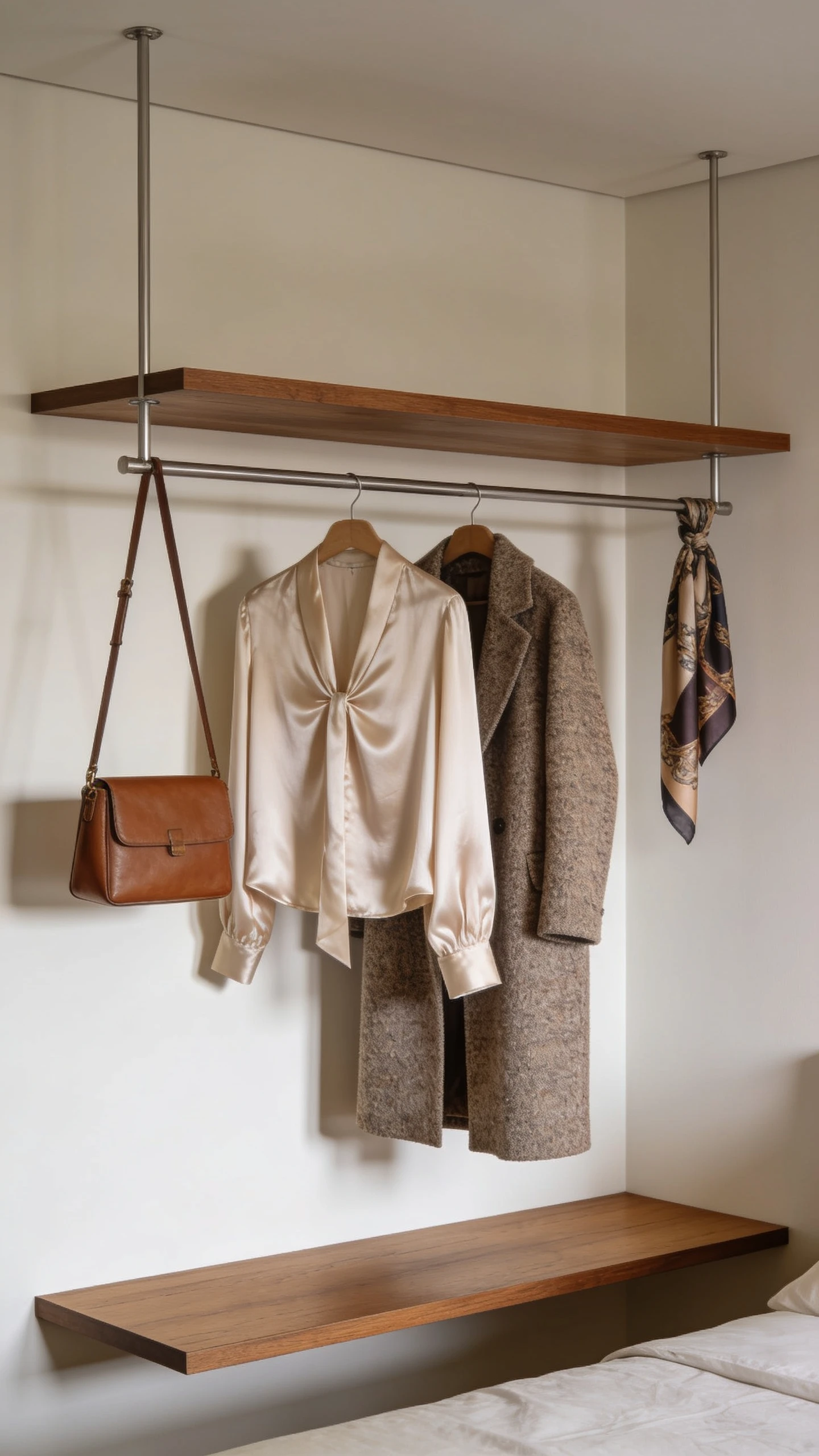 Le Dressing Ouvert Suspendu au Plafond
