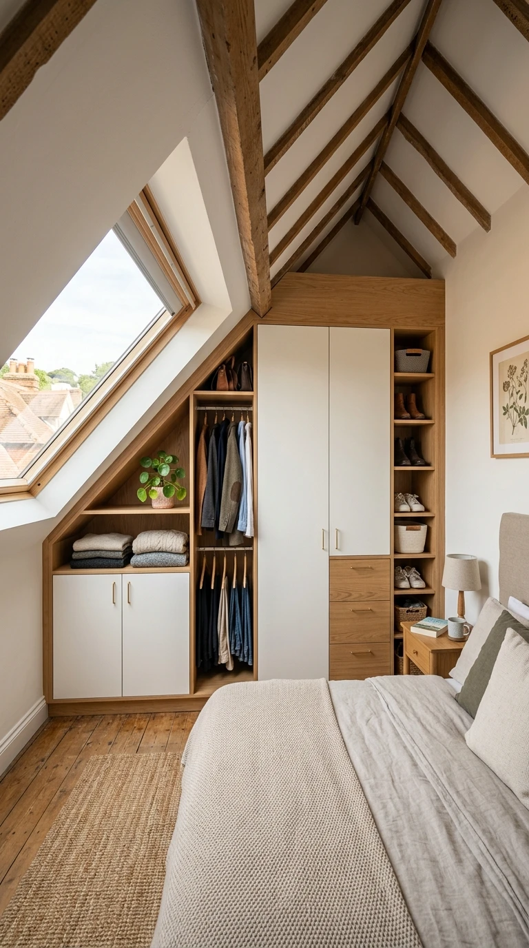 Le Dressing Sous les Combles ou sous l'Escalier