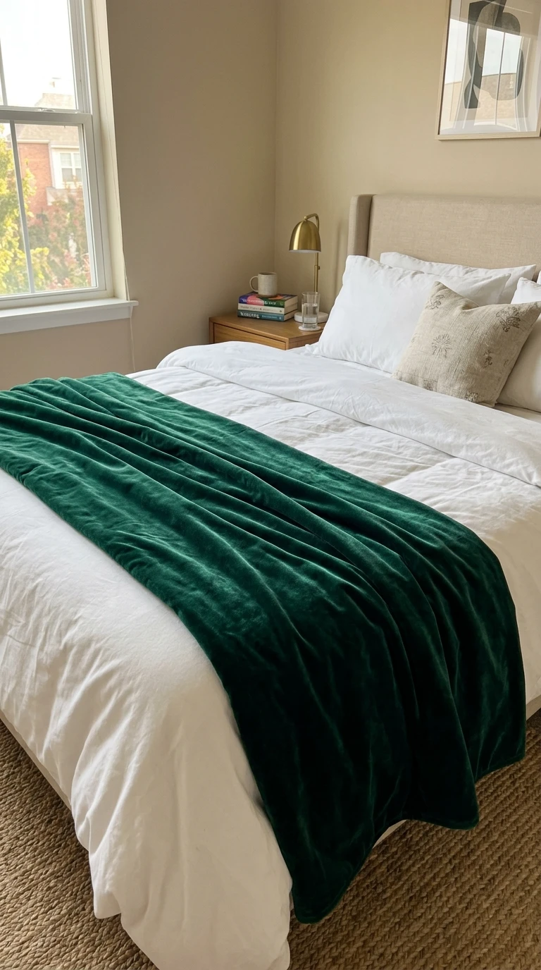 Le Jeté de Lit en Velours