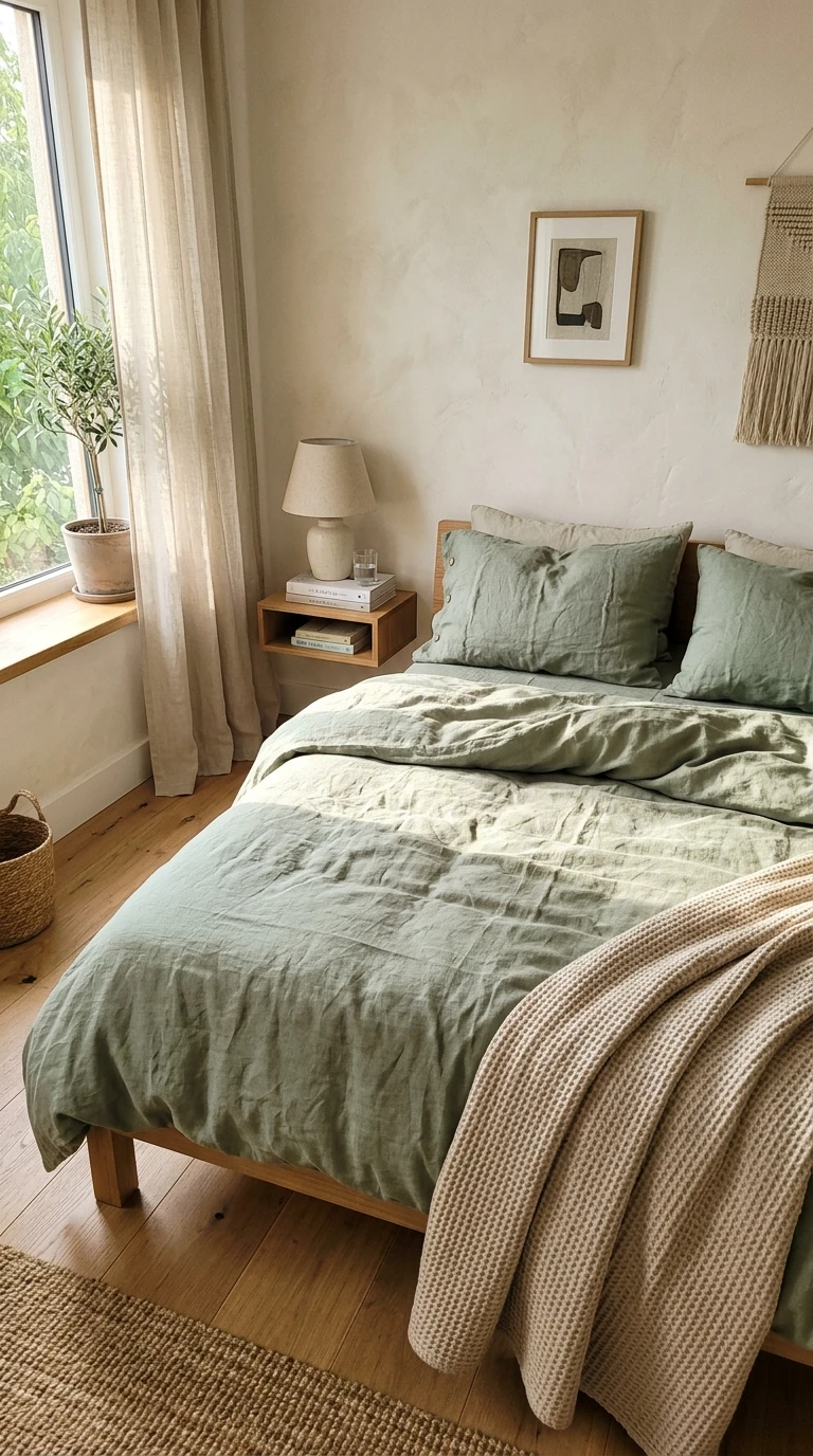 Le Linge de Lit en Lin Lavé