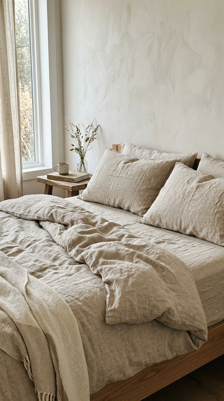 Le Linge de Lit en Lin Naturel