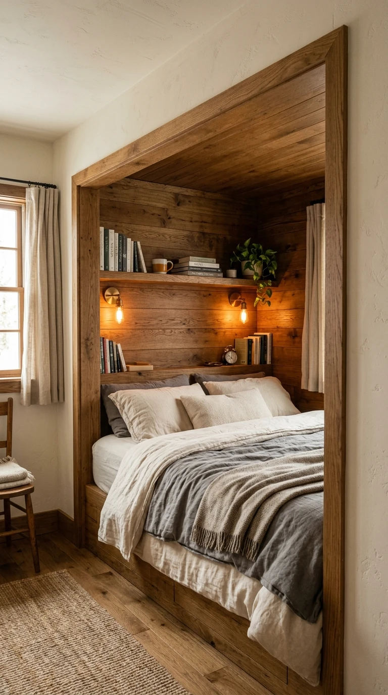 Le Lit en Alcôve ou en Niche