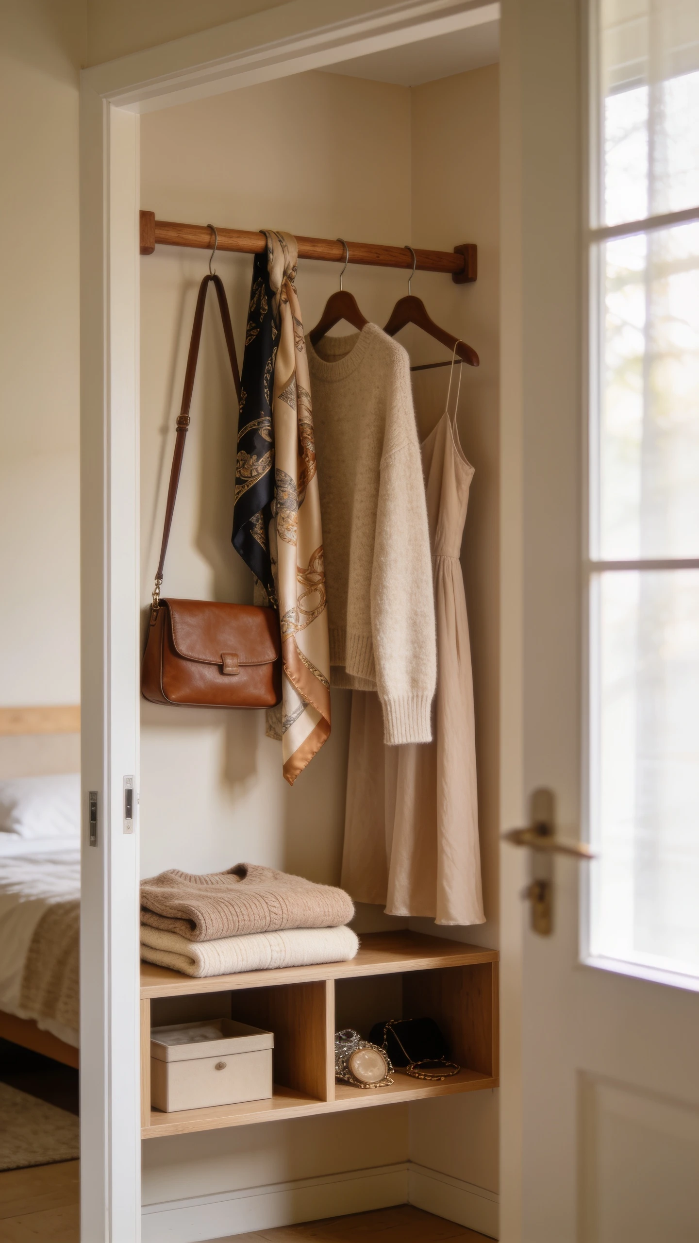 Le Mini Dressing Dans l'Entrée de Chambre