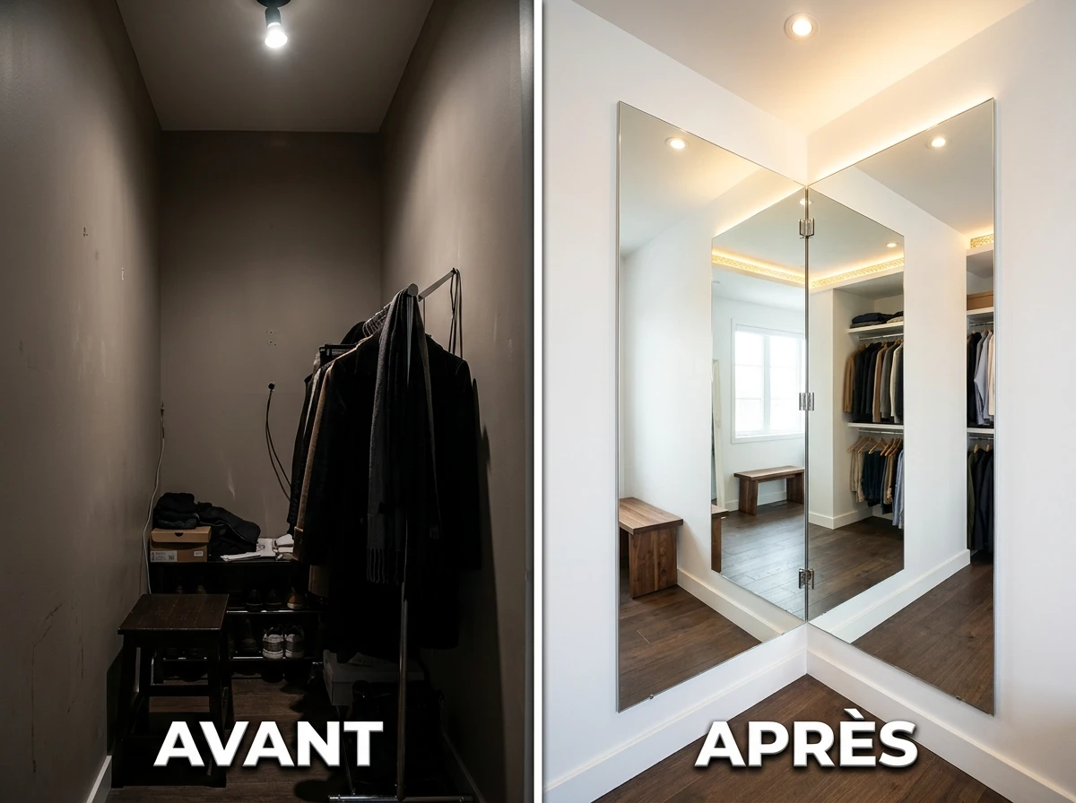 Le Miroir d'Angle Pour Agrandir