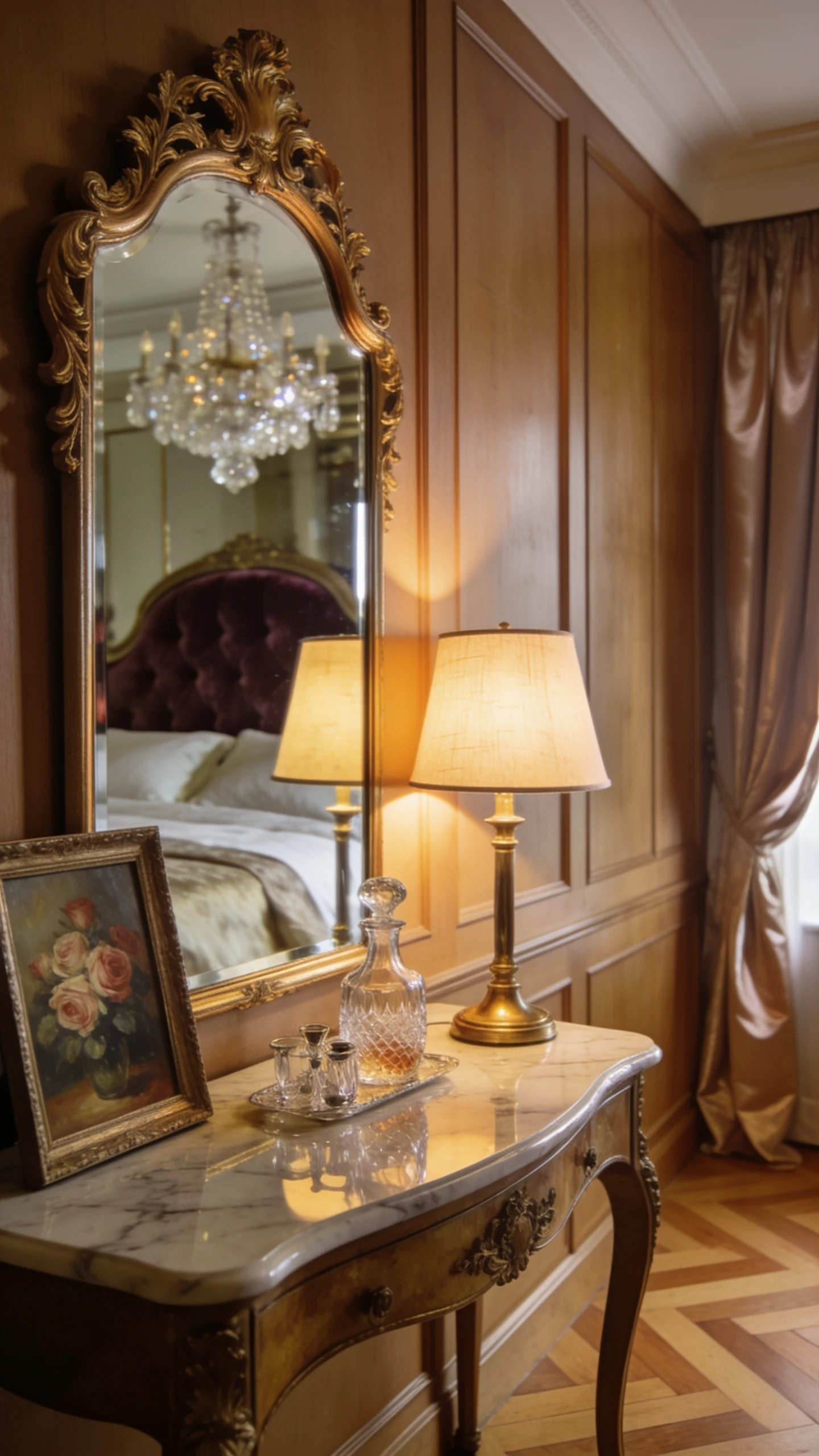 Le Miroir Décoratif : Lumière et Profondeur
