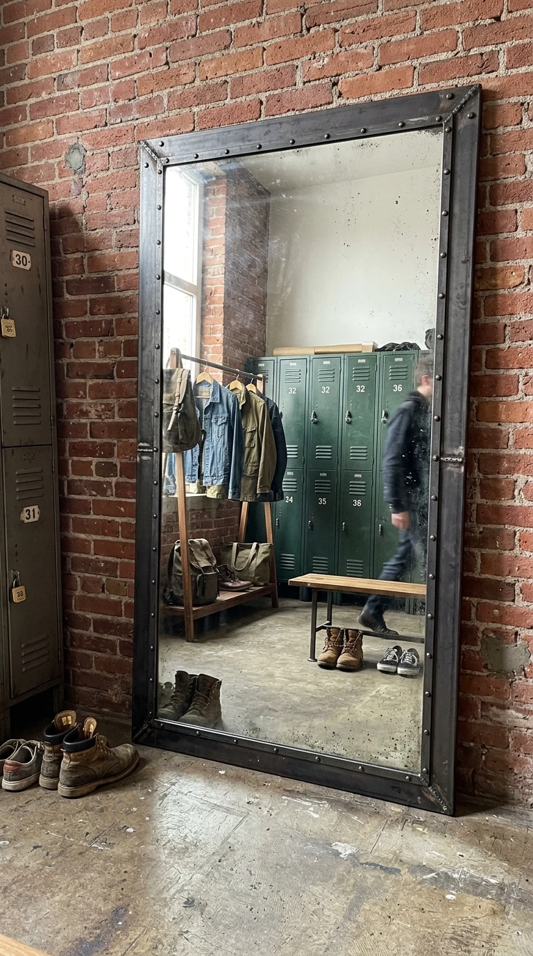 Le Miroir d'Entrepôt ou de Vestiaire