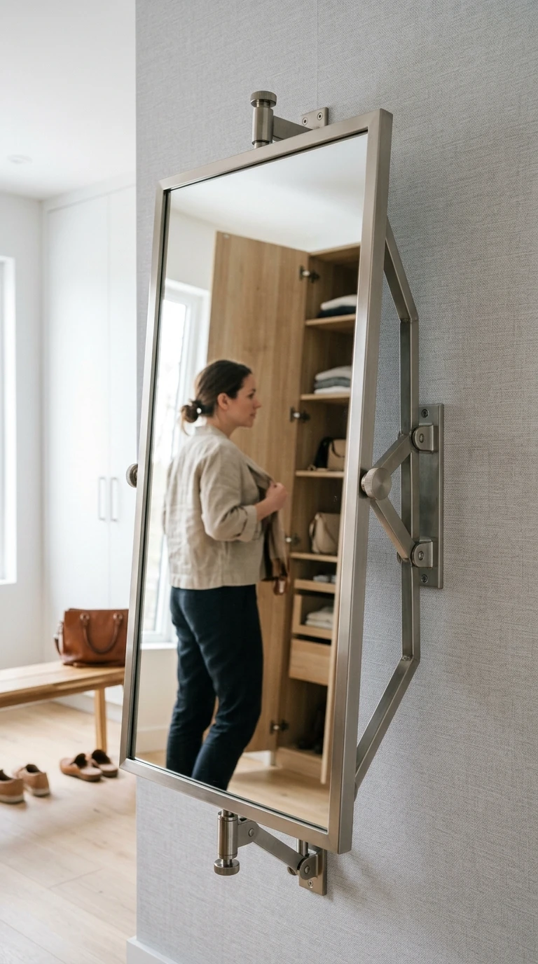 Le Miroir Inclinable Mural
