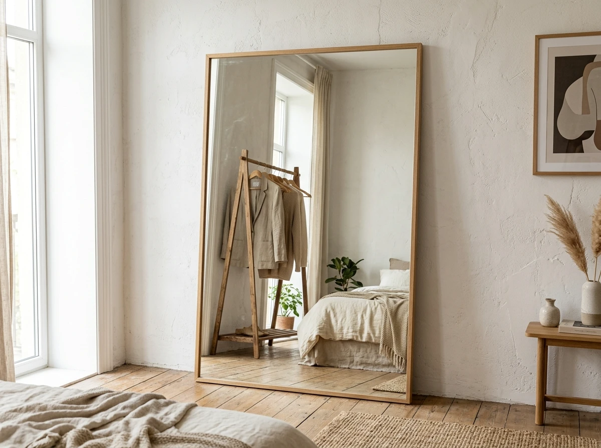 Le Miroir Penché Contre le Mur (Lean Mirror)