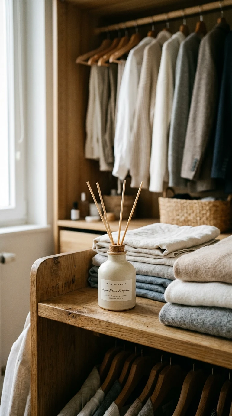 Le Parfum Discret Pour un Dressing Agréable