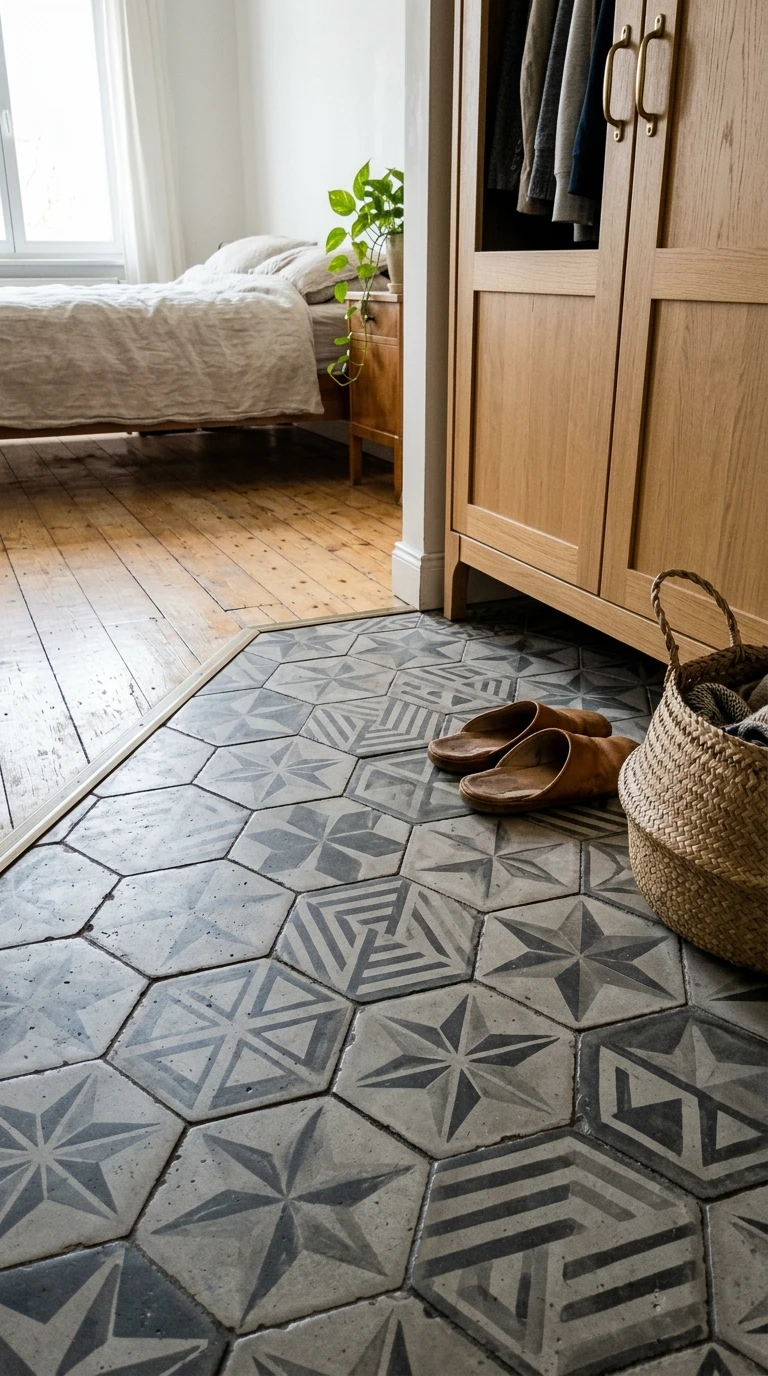 Le Parquet Ciment Hexagonal