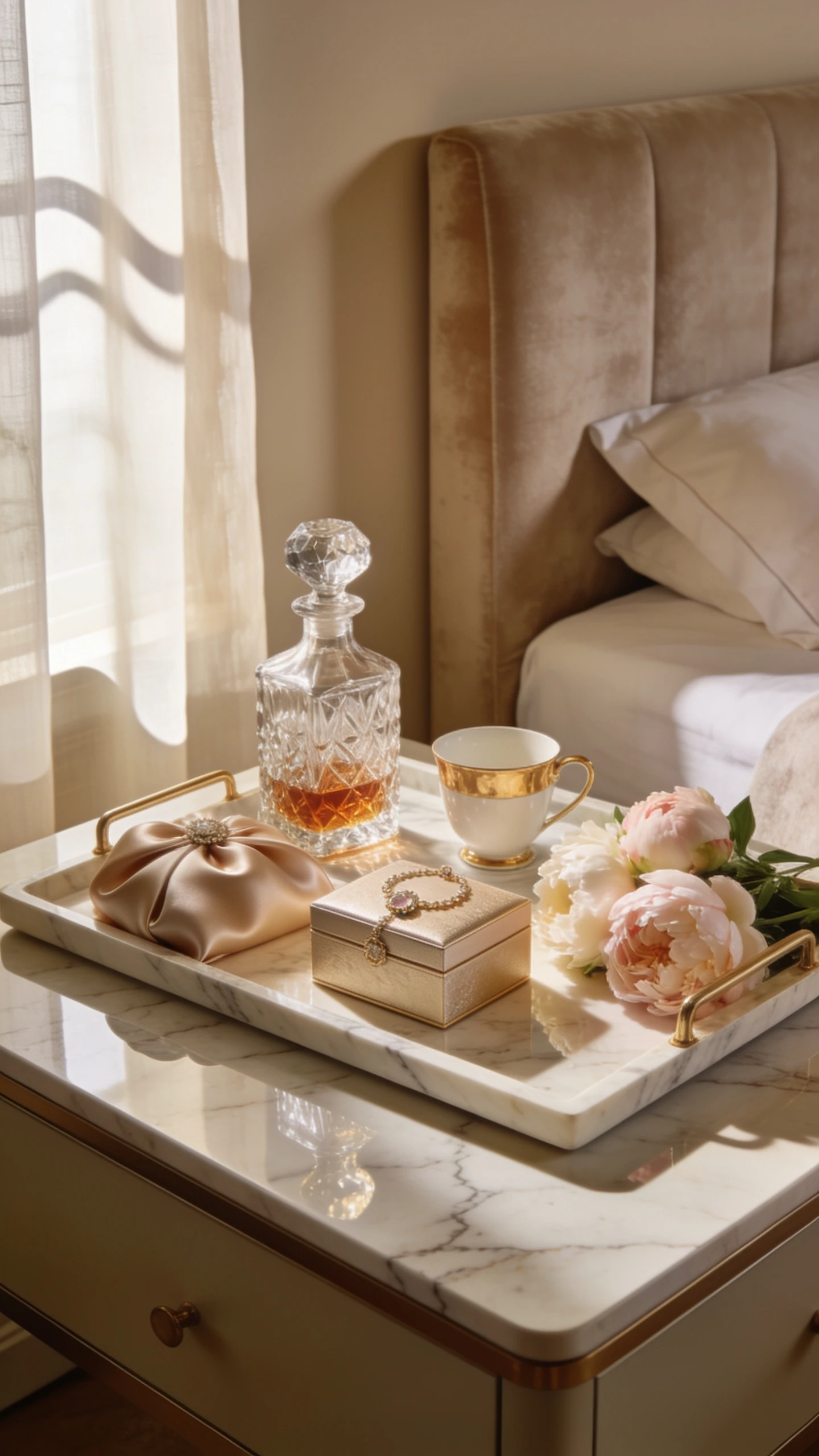 Le Plateau Décoratif de Table de Chevet