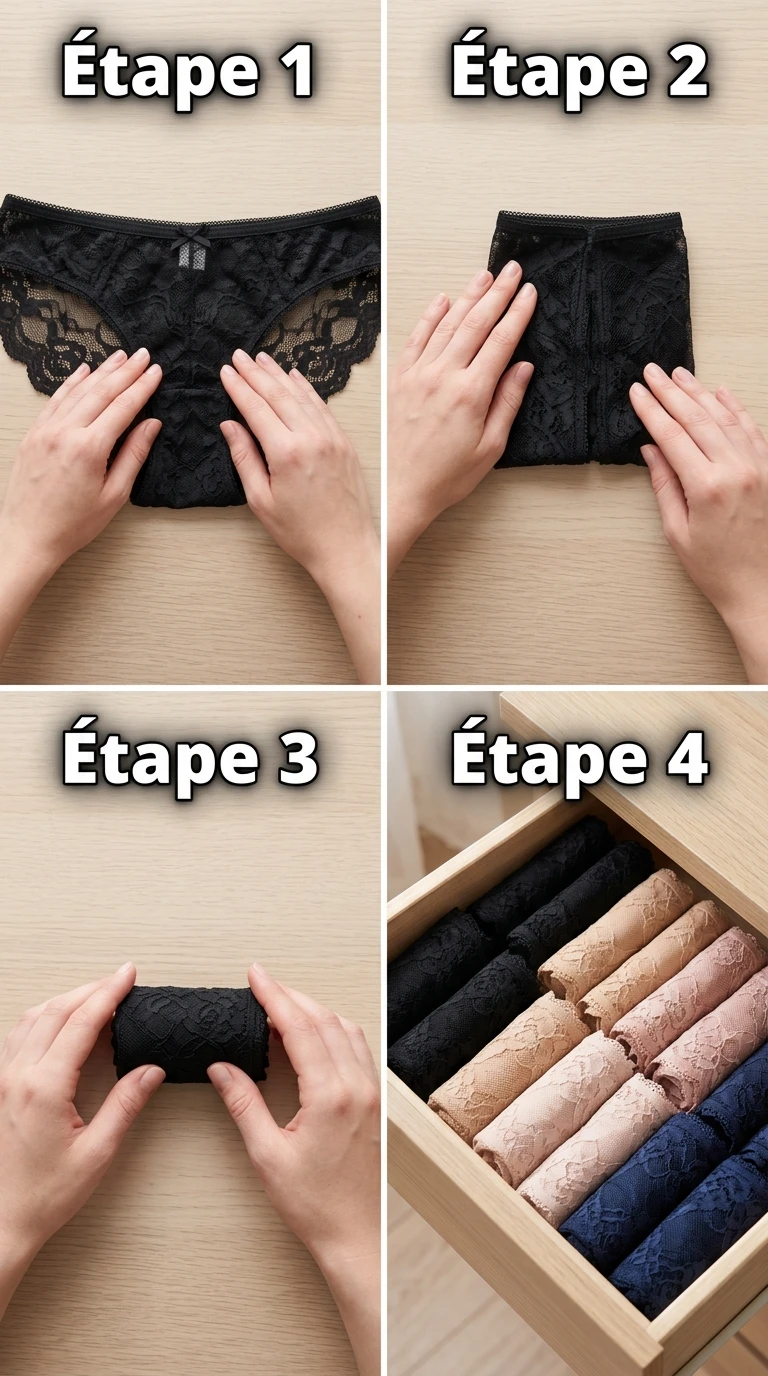 Le Pliage KonMari Pour la Lingerie