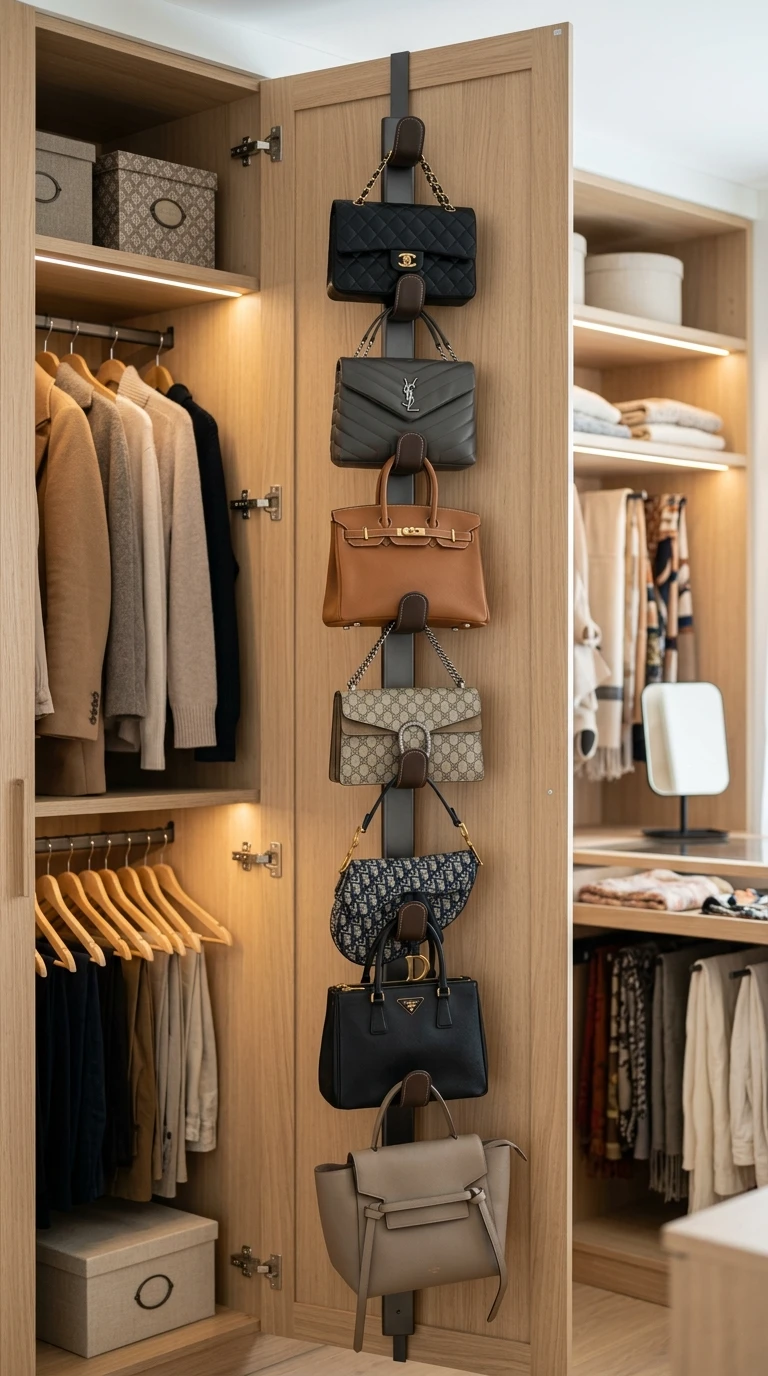 Le Porte-sacs Multi-crochets