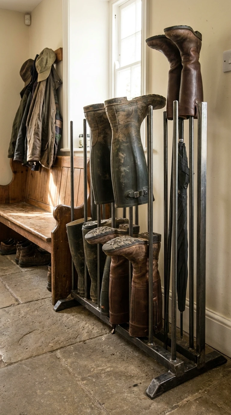 Le Range-bottes à Tiges