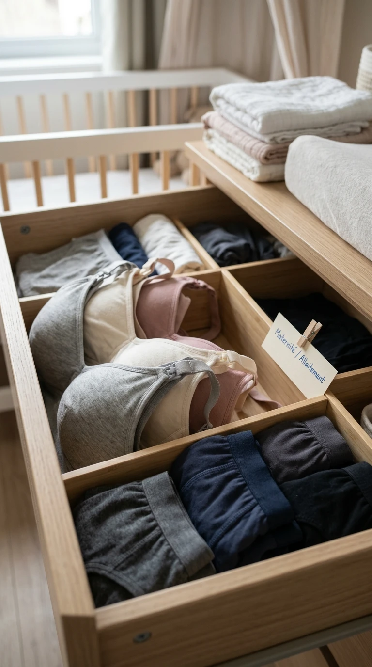 Le Rangement Des Sous-Vêtements De Grossesse