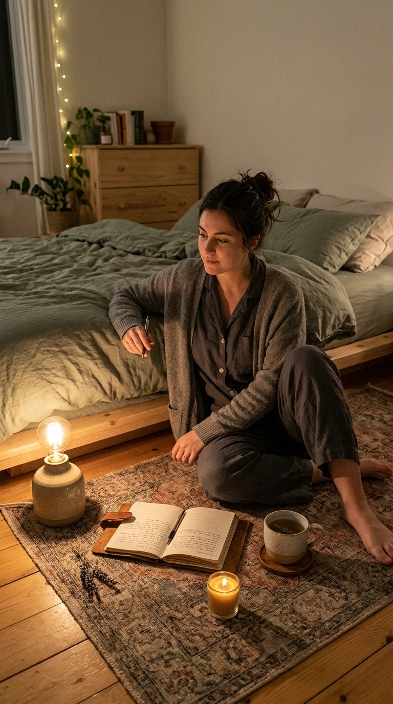 Le Rituel Nocturne : Pratiquer le Zen au Coucher