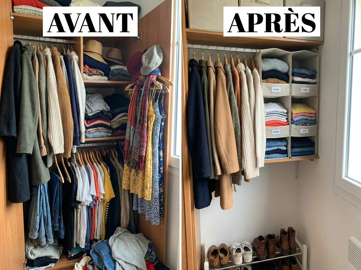 Le Vide-Dressing Saisonnier pour un Placard qui Respire