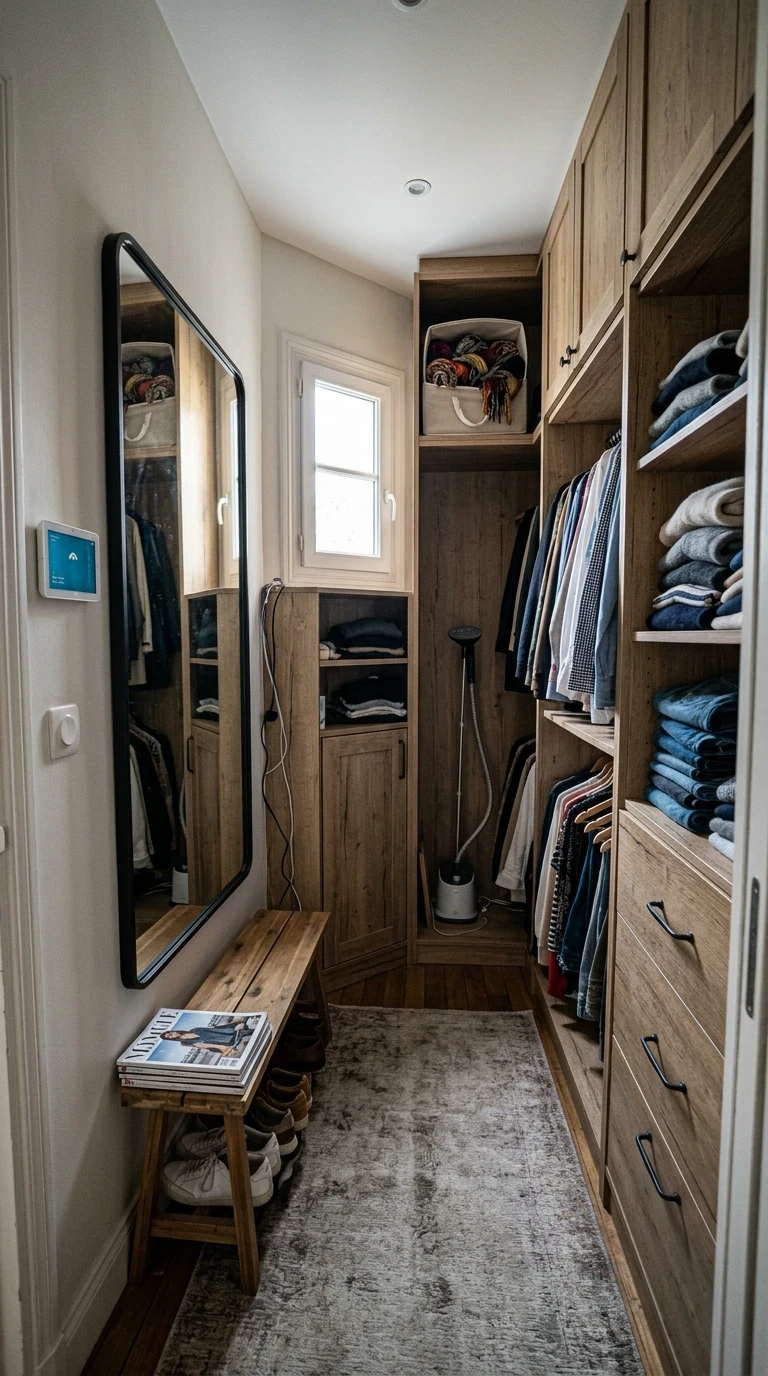 Le Walk-in Converti à Partir d'une Chambre d'Amis