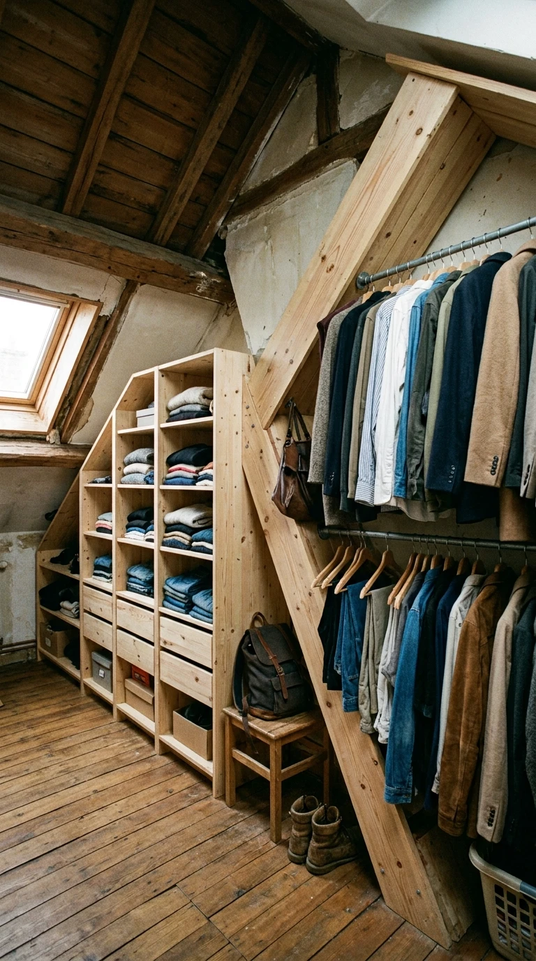 Le Walk-in Sous les Combles
