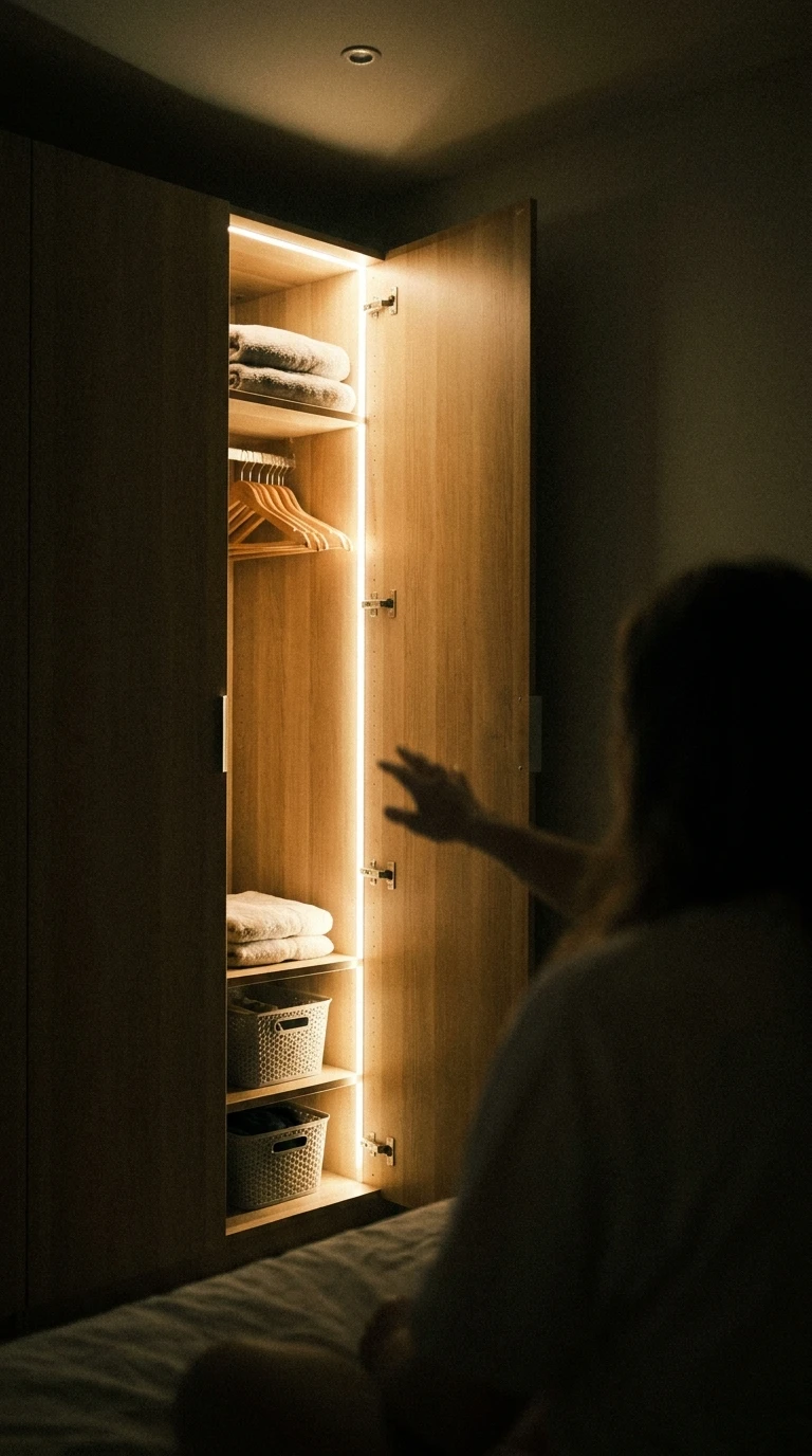 L'Éclairage du Dressing Pour les Invités