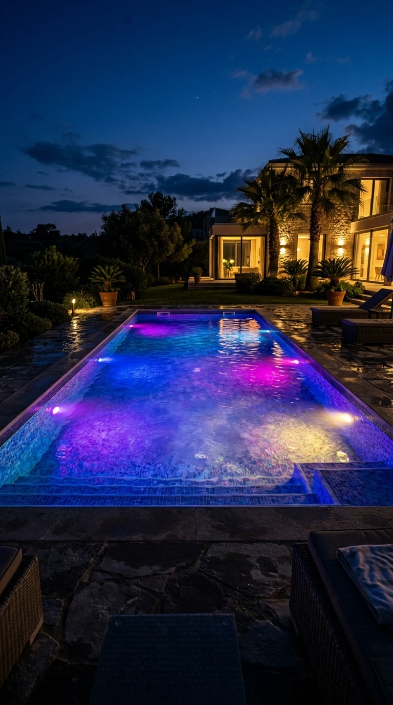 LED Subaquatiques Colorées