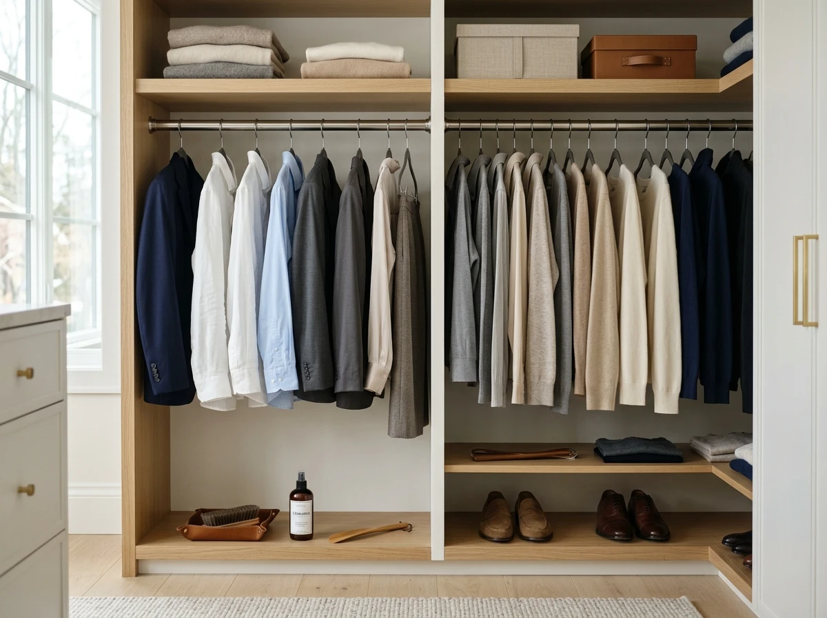 L'Entretien des Vêtements dans le Dressing